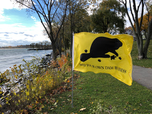 Flag on Lake Ontario