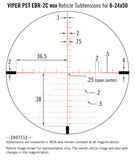 Vortex Optics - Diamondback 4-16x44 Tactical FFP, EBR-2C Illuminated Reticle, MOA