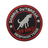 K9 Unit Zombie Outbreak Response Team Patch