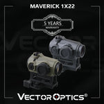 Vector Optics Maverick Gen3 1x22 3 MOA Red Dot - Picatinny Mount