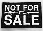 NOT FOR SALE Patch