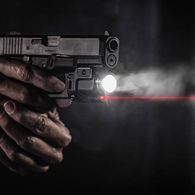 TLR Low Profile Rail Mounted Tactical Light with Red Laser